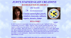 Desktop Screenshot of judysstainedglasscreations.com